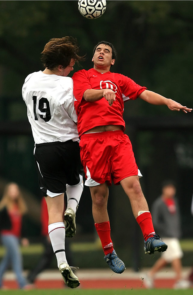 How heading a football can injure your brain