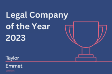 Taylor Emmet crowned Legal Company of the Year at the unLTD Business Awards