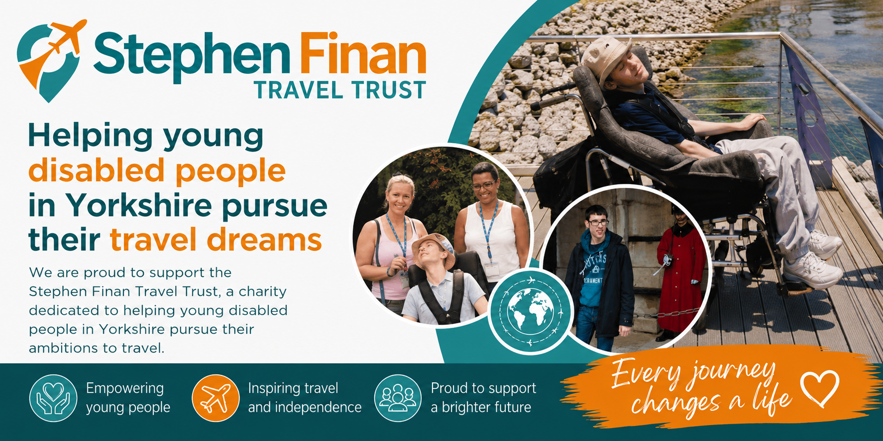 Stephen Finan Travel Trust - helping young disabled people in Yorkshire pursue their travel dreams